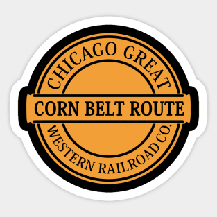 Chicago Great Western Railway Sticker